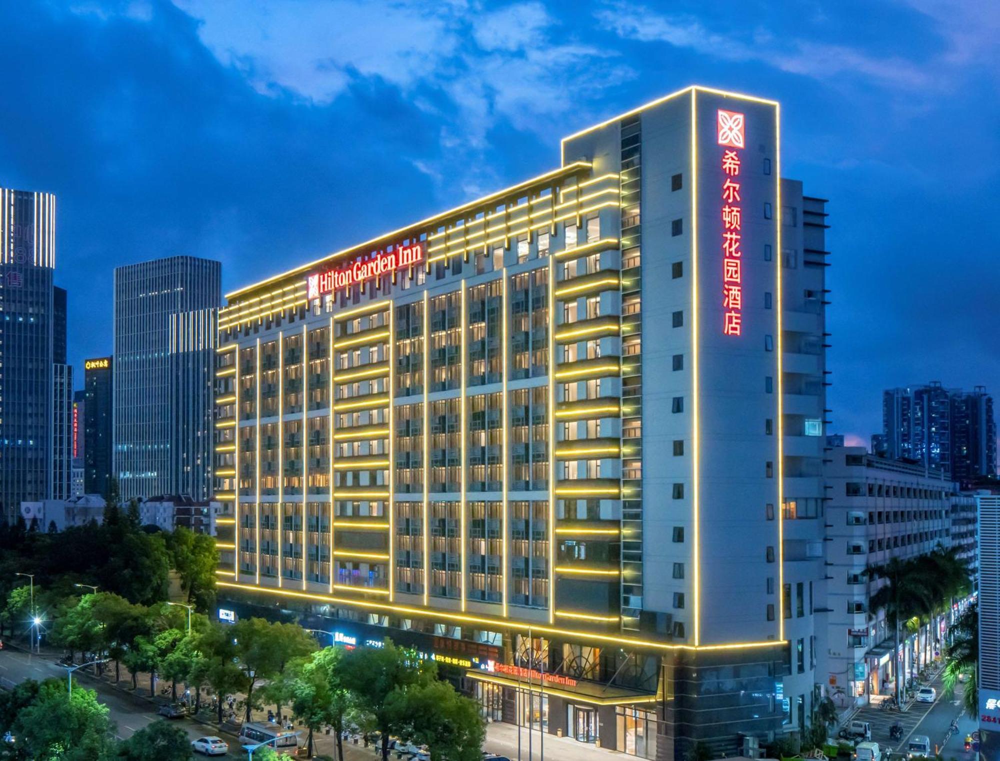 Hilton Garden Inn Shenzhen Nanshan Avenue Exteriér fotografie