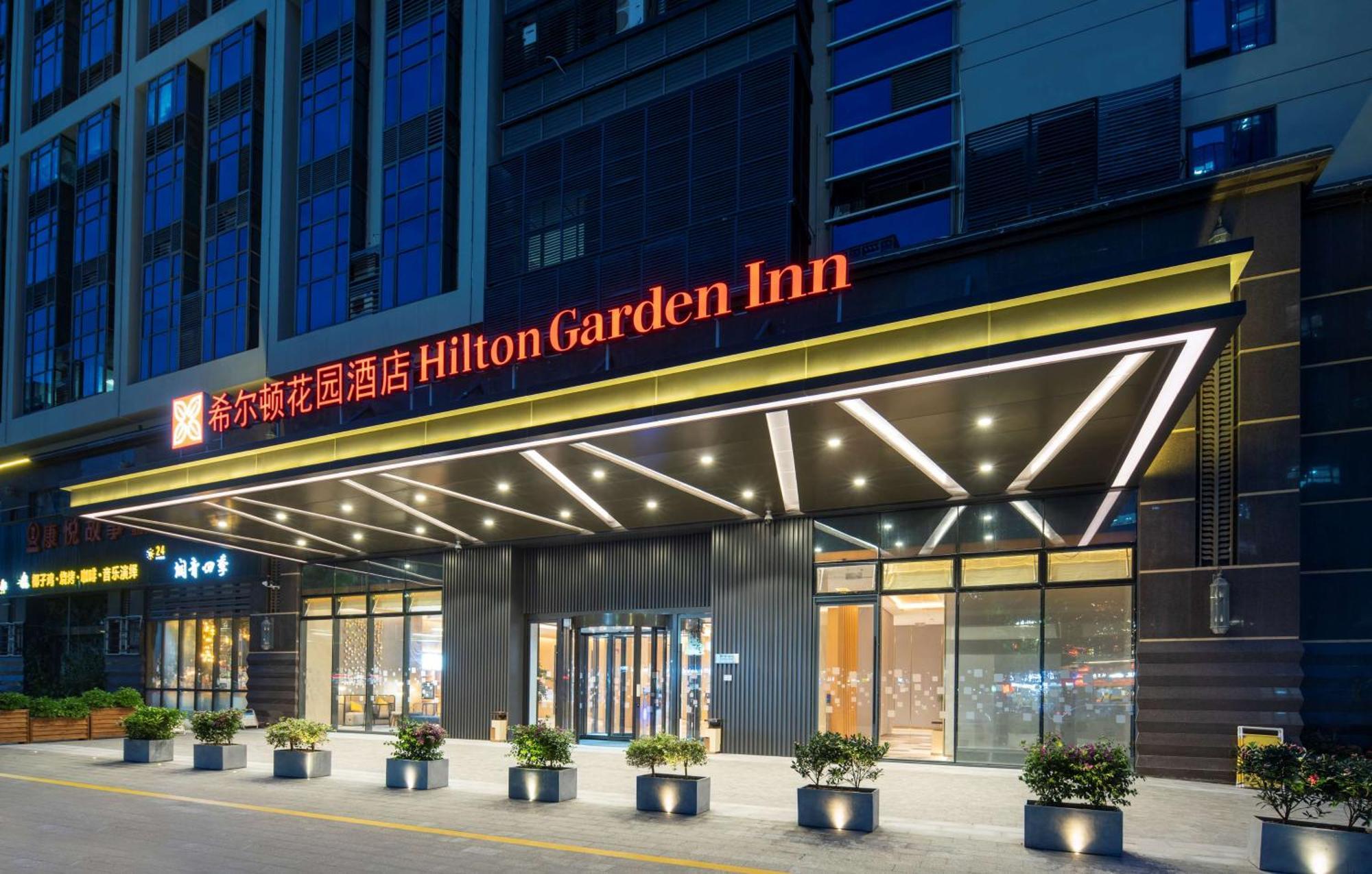 Hilton Garden Inn Shenzhen Nanshan Avenue Exteriér fotografie